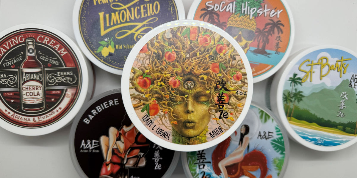 Ariana & Evans Shaving Soaps, Creams, Splashes & more — New