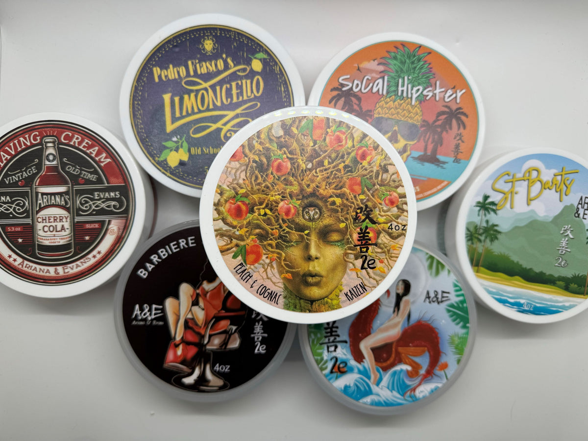 Ariana & Evans Shaving Soaps, Creams, Splashes & more — New