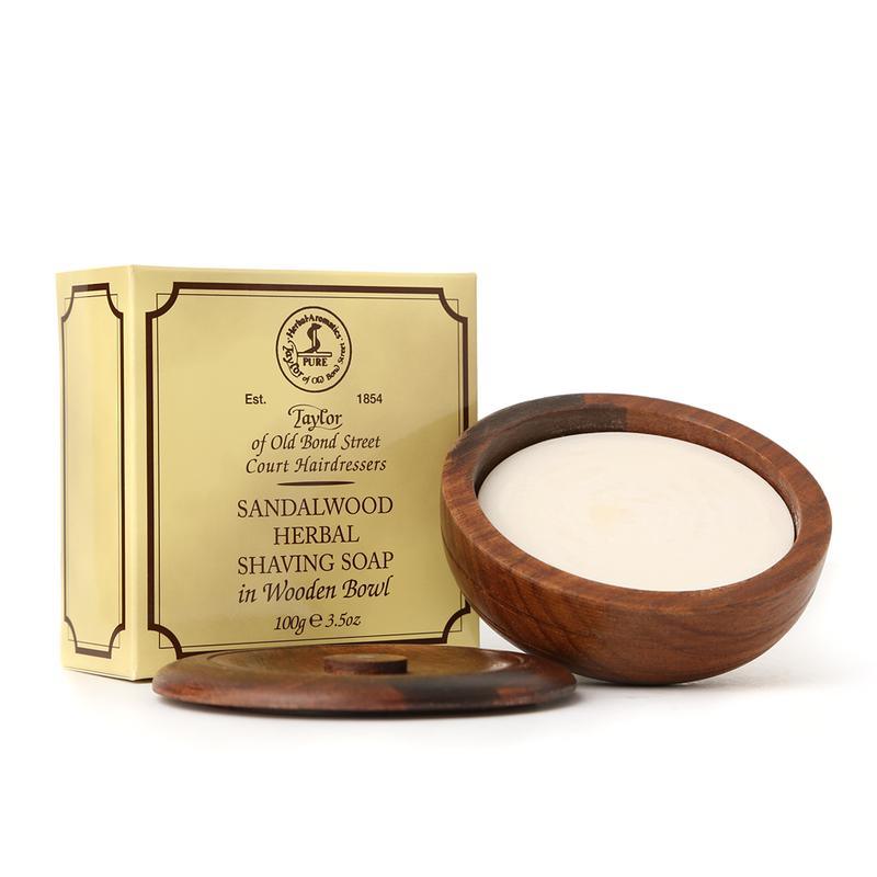 Hard shaving soaps in puck form with brush and bowl, ideal for traditional wet shaving and enhanced skin comfort