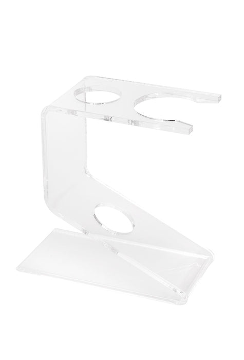 Semogue - 0040 Shaving Brush and Safety Razor Stand, Transparent