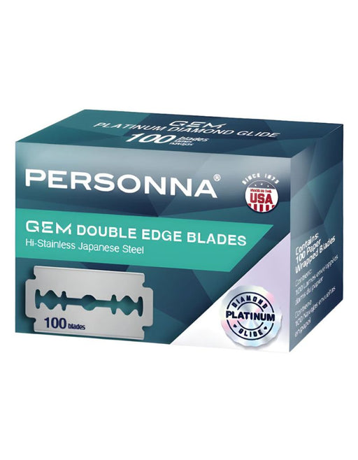 Personna - GEM Double Edge Razor Blades, USA Made