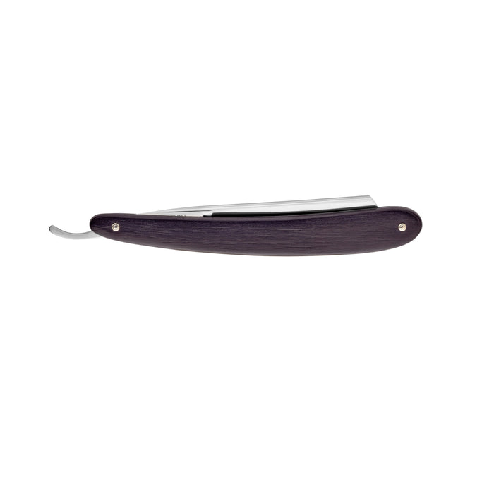 Dovo - "Astrale" Straight Razor, Ebony Handle, Round Point, 5/8"