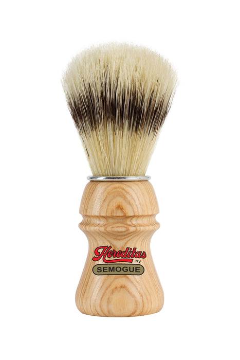 Semogue - 1800 Hereditas Extra (IB) Boar Bristle Shaving Brush, Ash Wood Handle, 22mm