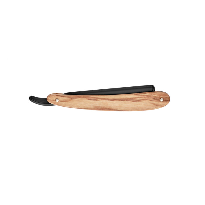 Dovo - Shavette Straight Razor - Olivewood Handle