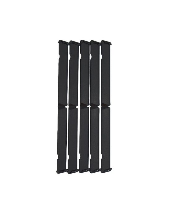 Dovo - Shavette Straight Razor Blade Holder, Black, Pack of 5