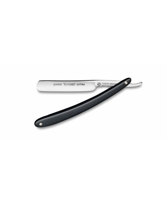 Thiers Issard - Super Gnome Straight Razor, White Handle, Round Point, 3/8"