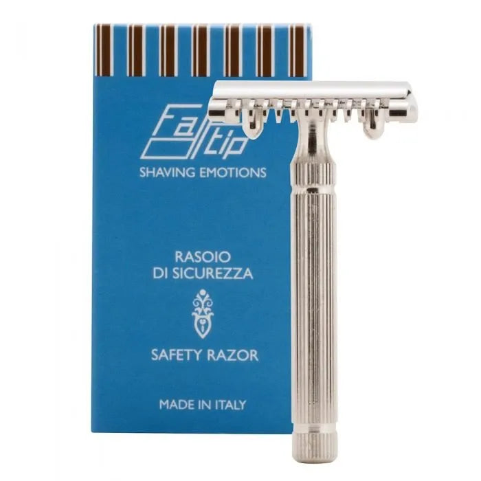 Fatip - Piccolo Original Open Comb Safety Razor, Nickel