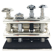 Parker - Deluxe Chrome Razor Caddy - New England Shaving Company