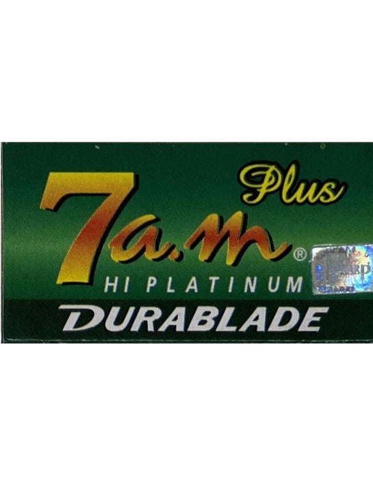 Durablade - 7 AM Plus Hi Platinum Double Edge Razor Blades