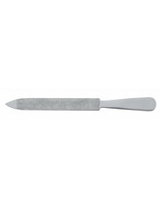 Erbe 92463 stainless steel sapphire nail file 5 inch with fine and coarse sides