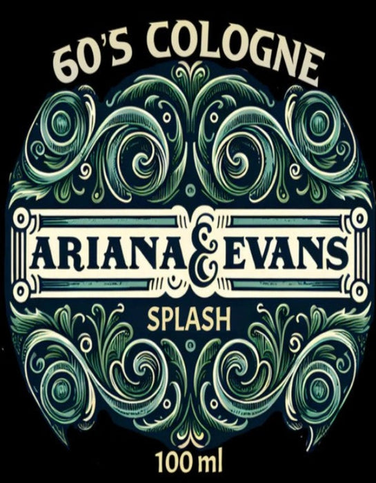 Ariana and Evans 60's Cologne Aftershave Splash