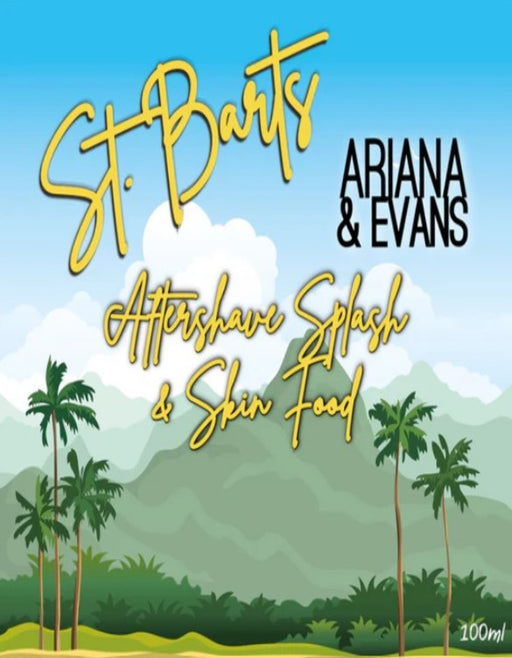 Ariana and Evans St Barts Aftershave Splash & Skin Food