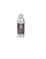 A bottle of Matteo 9-11 Pre-Shave Oil with label featuring product name and branding.