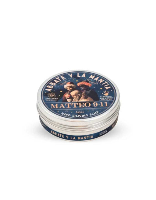 Hard Shaving Soap in Metal Tin. Abbate Y La Mantia 9-11
