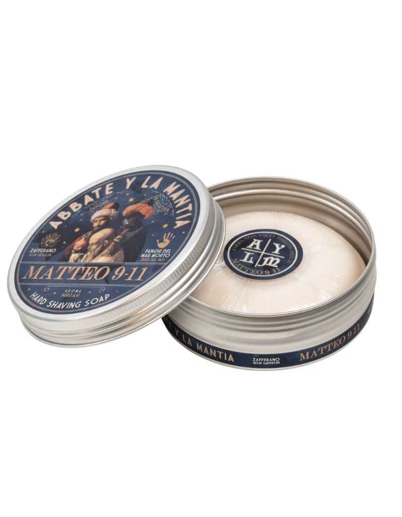 Abbate y La Mantia - Matteo 9-11 Hard Shaving Soap, 80g