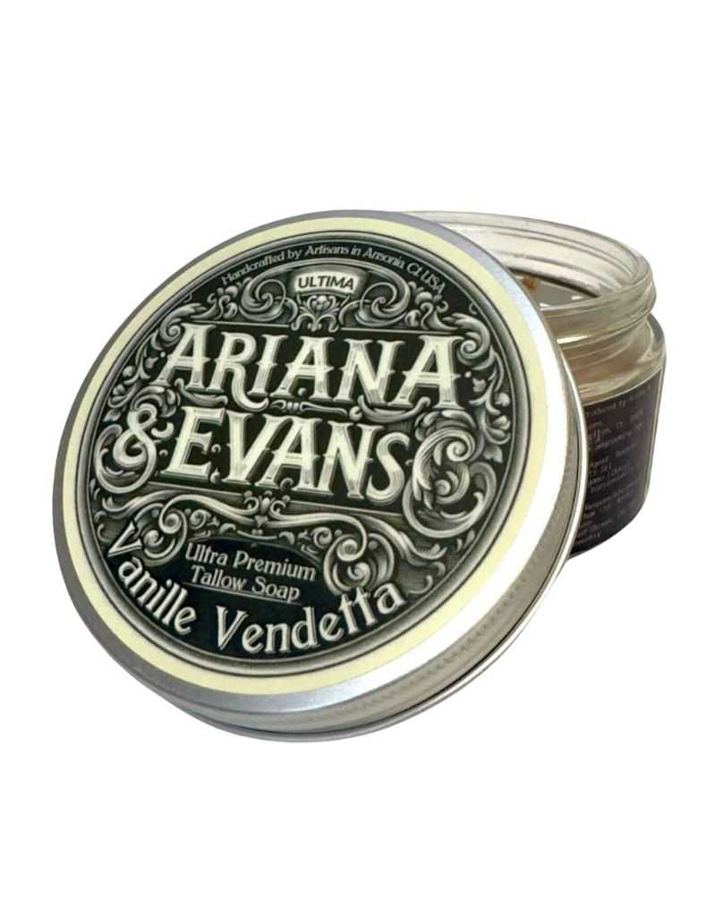 Ariana & Evans - Vanille Vendetta Shaving Soap, Ultima Base