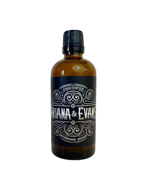 Unscented Aftershave Splash bottle for sensitive skin