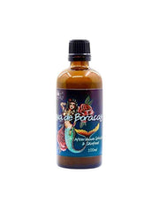 Bottle of 'Aqua de Boracay' aftershave splash with mermaid design on label