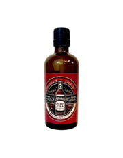 Bottle of Cherry Cola flavor Aftershave Splash with a red label on a white background