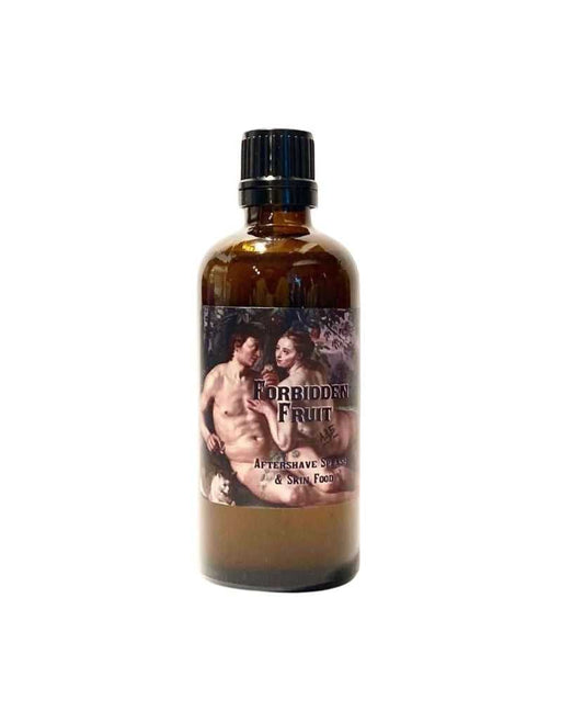 Forbidden Fruit aftershave splash bottle with label