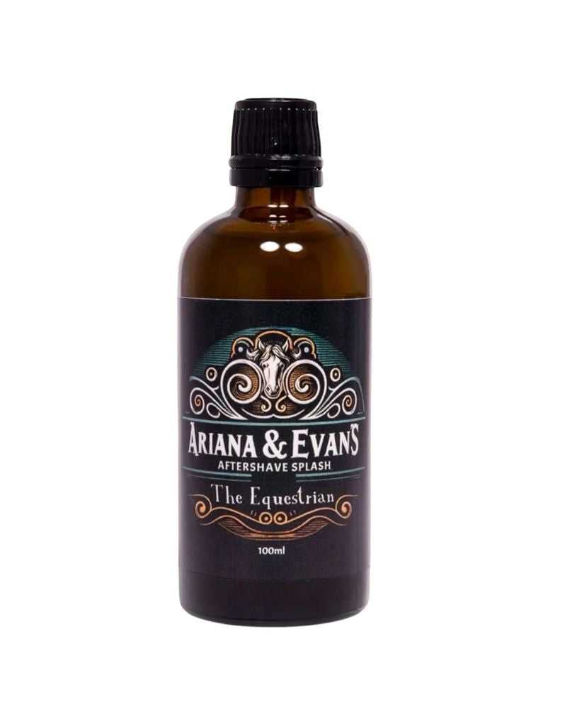 Ariana & Evans The Equestrian aftershave splash bottle on a white background