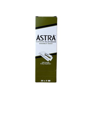 Astra Platinum Double Edge Razor Blades box side view