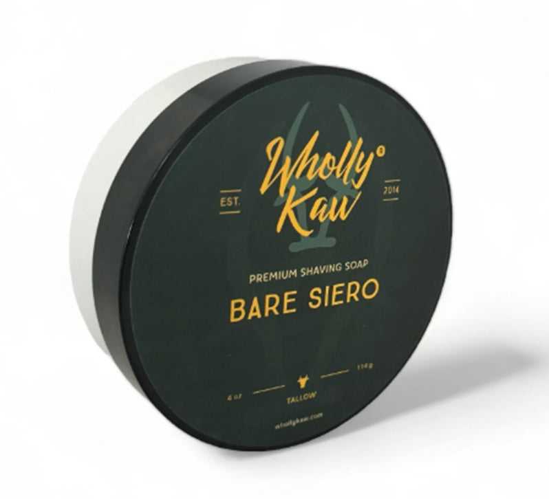 Wholly Kaw - Bare Siero Tallow Shaving Soap, Unscented