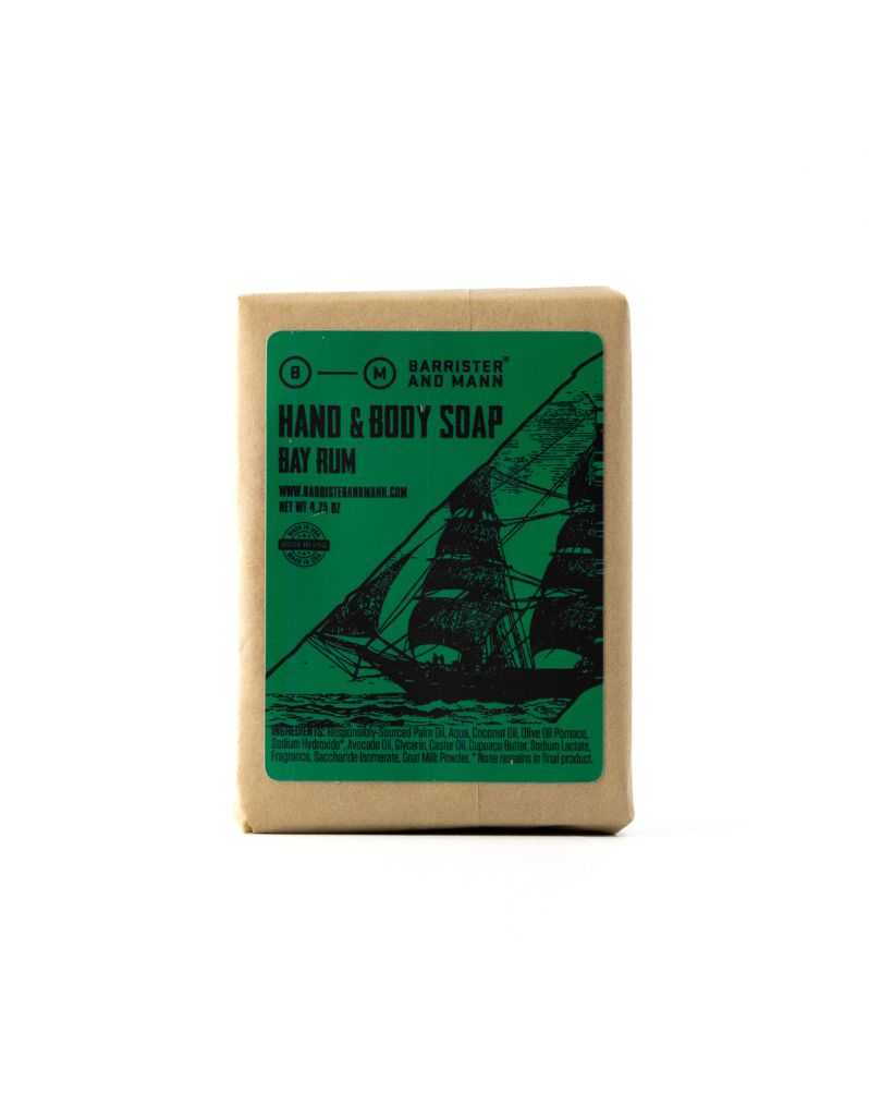 Barrister and Mann - Hand & Body Soap, Bay Rum