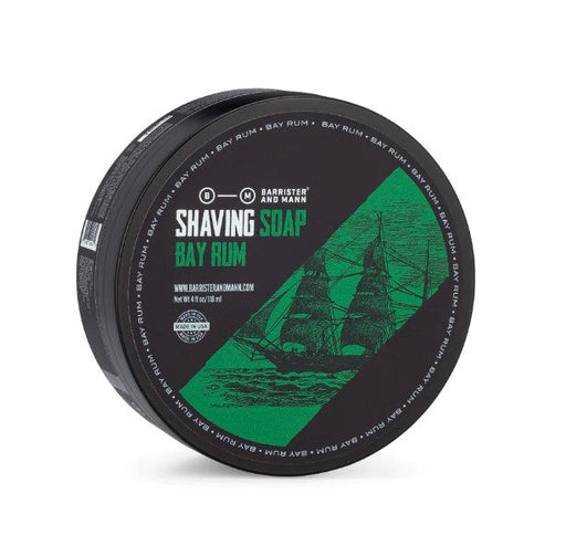 Barrister and Mann - Bay Rum Shaving Soap - New England Shaving Company
