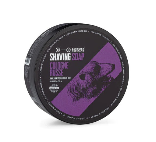Barrister and Mann - Cologne Russe Shaving Soap - New England Shaving Company