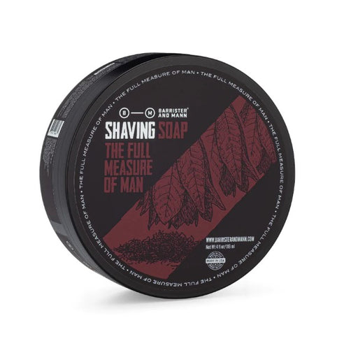 Barrister and Mann -The Full Measure of Man Shaving Soap - New England Shaving Company