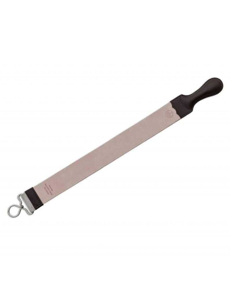 Boker - Hanging Strop with Handle, Cowhide Leather - New England Shaving Company