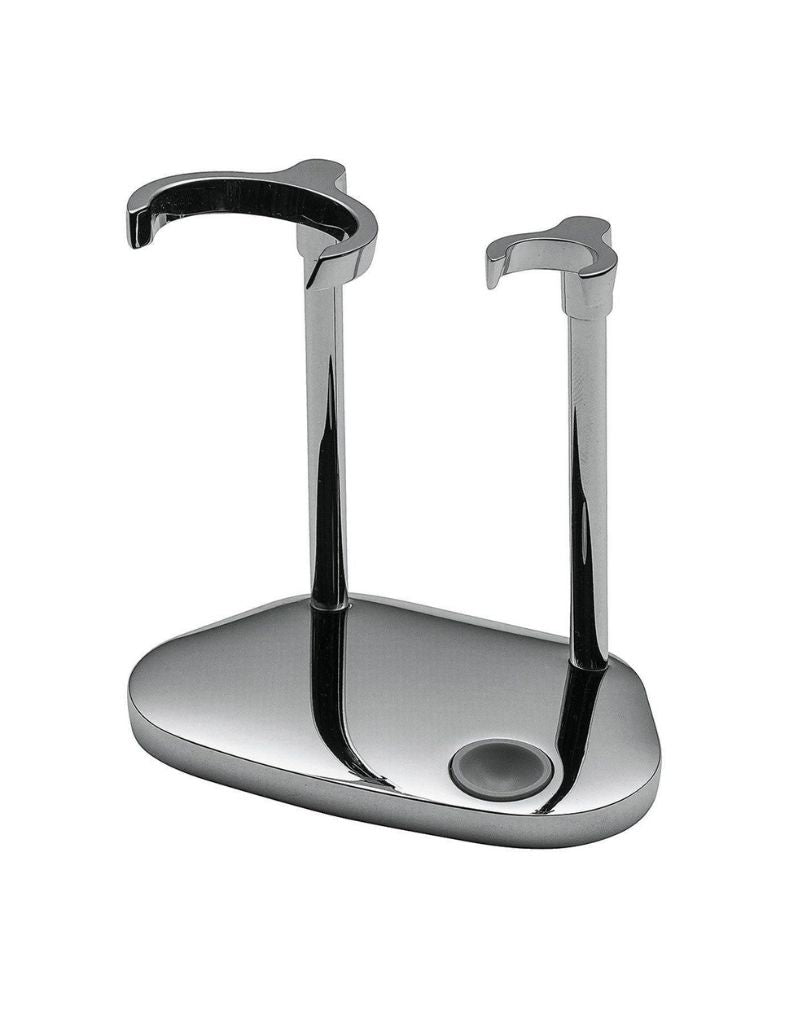 Boker - Stand for Straight Razor and Shaving Brush, Chrome - New England Shaving Company