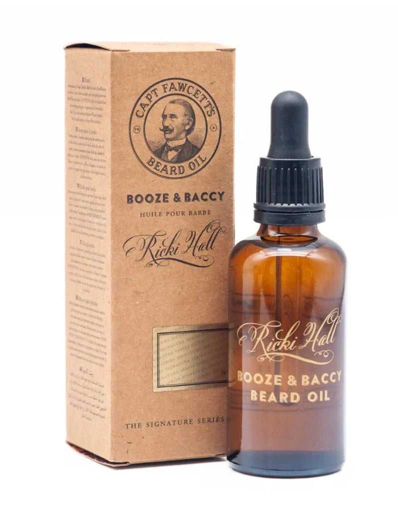 Captain Fawcett - Ricki Hall Booze & Baccy Beard Oil