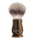 Edwin Jagger - LHCSBSYNST Chatsworth Imitation Light Horn Synthetic Silver Tip Shaving Brush, Medium - New England Shaving Company