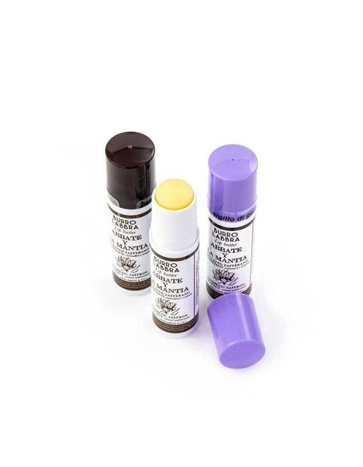 Cosmetic Lip Butter SPF 15 with saffron extract 