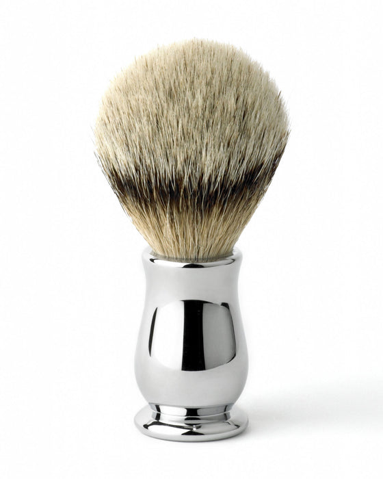 Edwin Jagger - CSBST Chatsworth Chrome Silver Tip Badger Shaving Brush, Medium