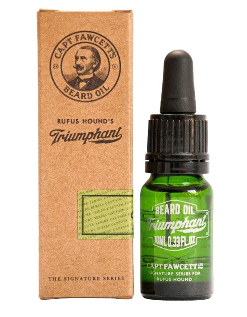 Captain Fawcett - Triumphant Beard Oil - 10ml - New England Shaving Company