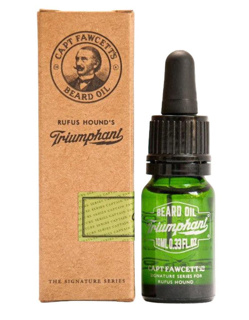 Captain Fawcett - Triumphant Beard Oil - 10ml - New England Shaving Company