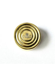 Captain’s Choice Brass Lather Bowl Commander underside with logo stamp