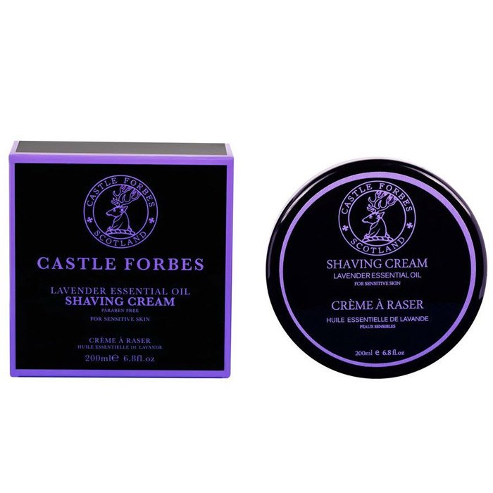 Castle Forbes - Lavender Shaving Cream - New England Shaving Company