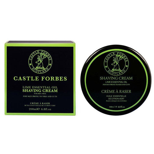 Castle Forbes - Lime Essential Oil Shaving Cream - New England Shaving Company