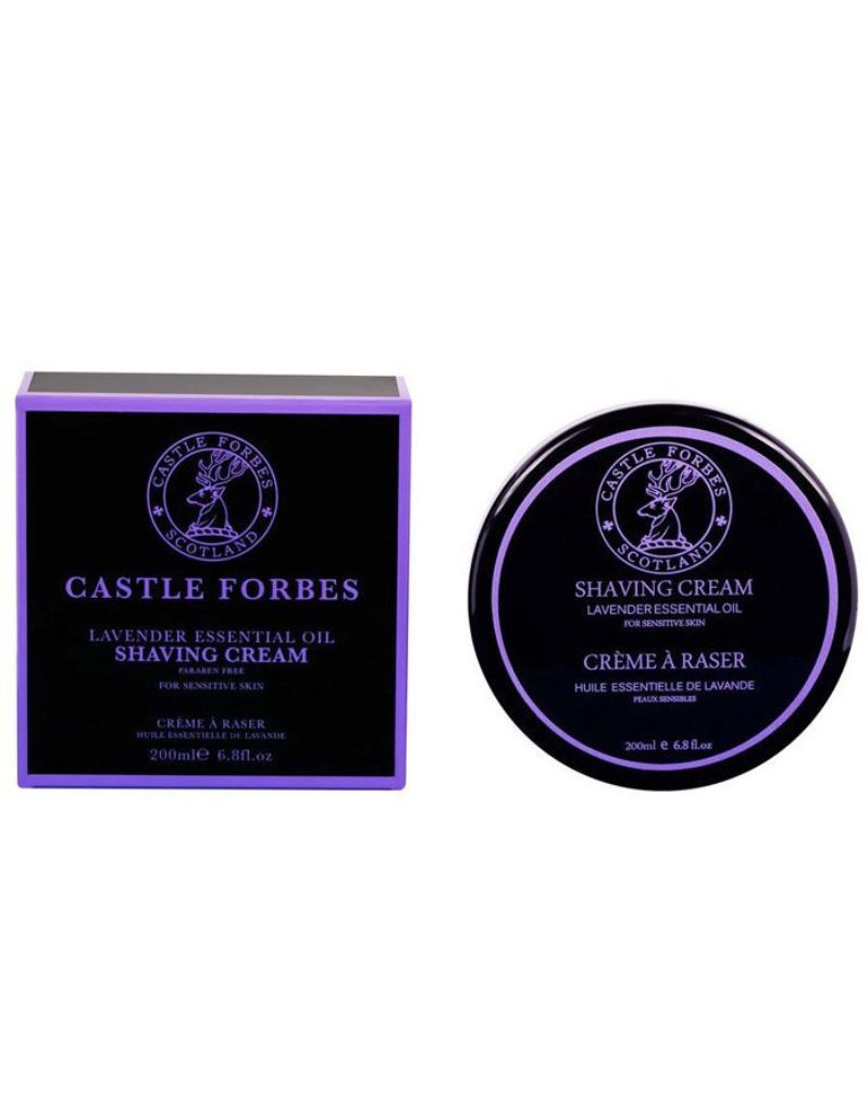 Castle Forbes - Lavender Shaving Cream - New England Shaving Company