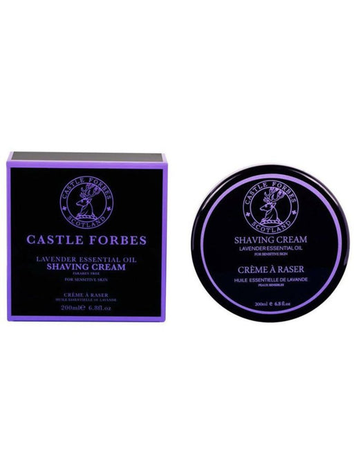 Castle Forbes - Lavender Shaving Cream - New England Shaving Company