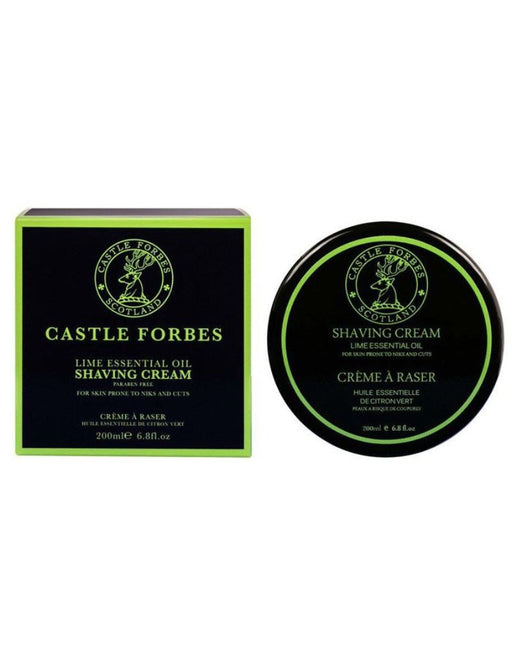 Castle Forbes - Lime Essential Oil Shaving Cream - New England Shaving Company