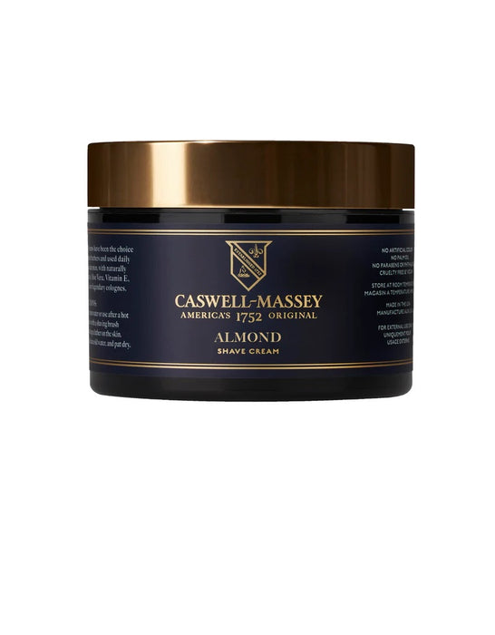 Caswell Massey - Almond Shave Cream in Jar - New England Shaving Company