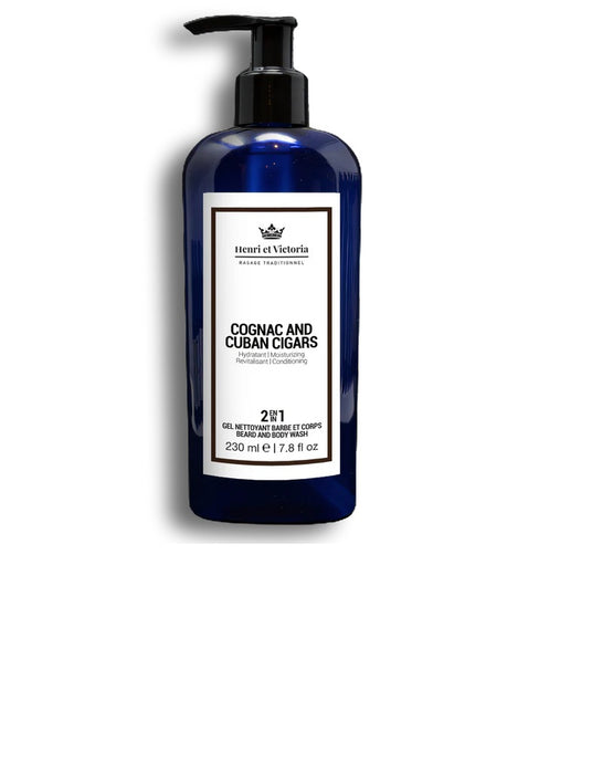 Henri Et Victoria - Cognac and Cuban Cigars Body and Beard Wash