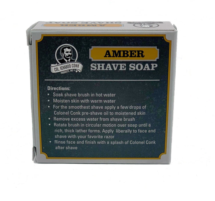 Colonel Conk - Amber Shave Soap - Large