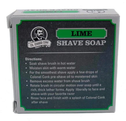 Colonel Conk - Lime Shave Soap - New England Shaving Company