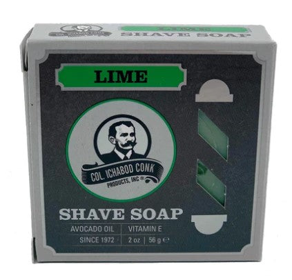 Colonel Conk - Lime Shave Soap - New England Shaving Company